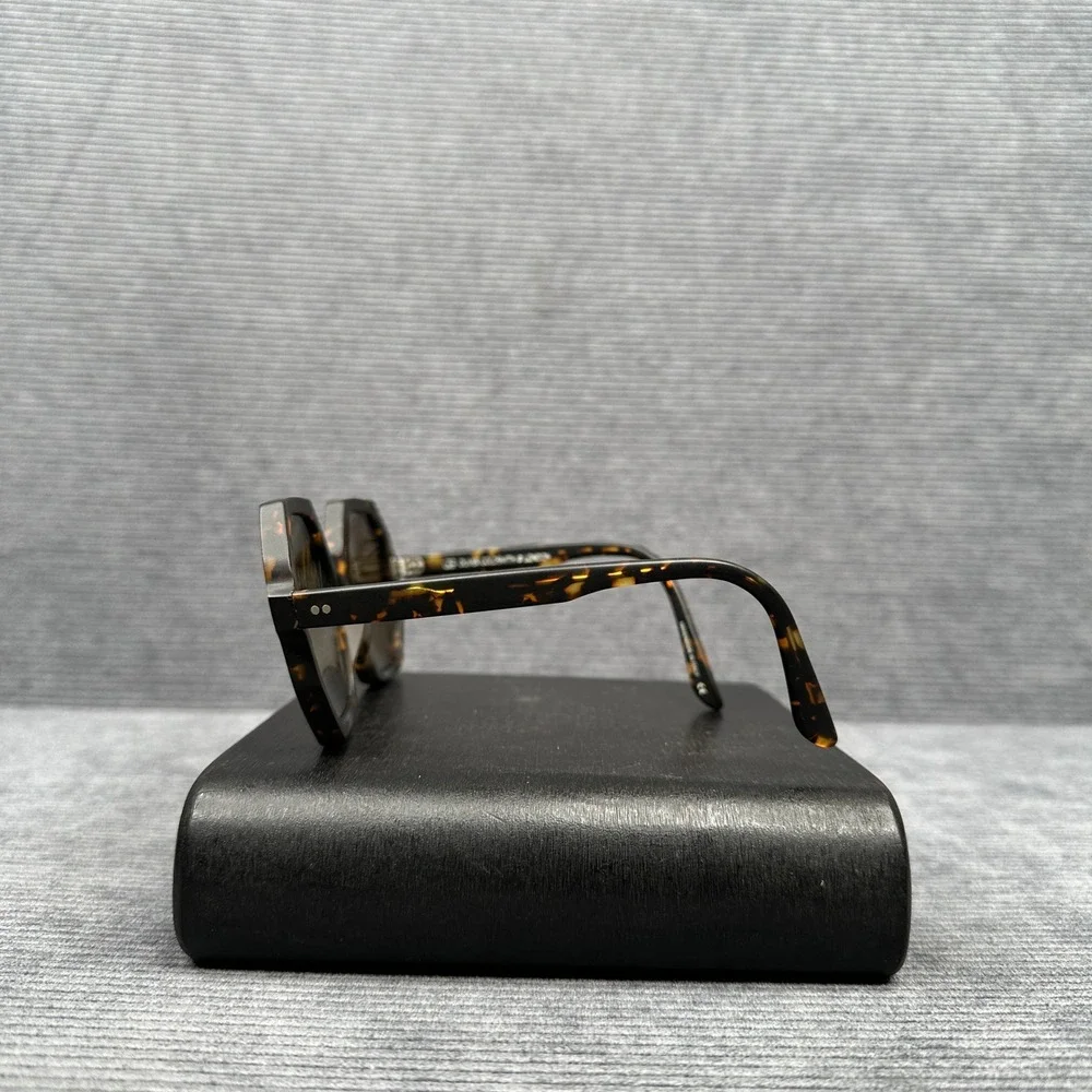 Oliver Goldsmith London Manhattan 1964 Sunglasses Matte Speckled Tortoise Italy